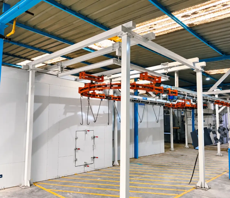 Conveyorized Powder Coating & Curing